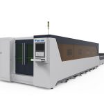 prelucrarea metalelor mașină industrială de tăiere cu laser complet acoperită de tip 1000w