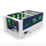 mini mașină de tăiat cu laser cu fibra de 500 w pentru tub și foaie închise