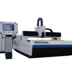 Placă de oțel carbon cu tăiere cu laser mașină cnc, echipament de tăiere cu laser cu fibre