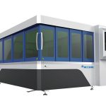 Masă de tăiere cu laser din fibră metalică de 500w cu sistem de cale ușoară