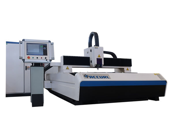 Placă de oțel carbon cu tăiere cu laser mașină cnc, echipament de tăiere cu laser cu fibre