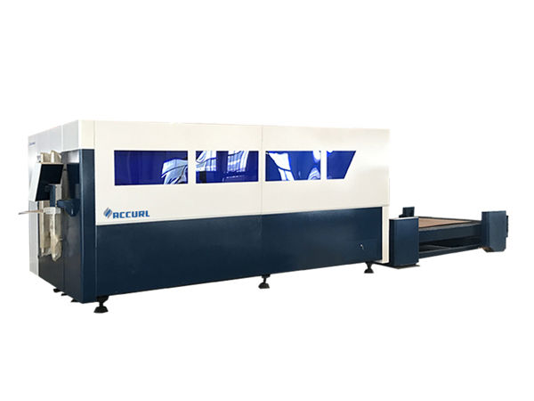 mașină de tăiat cu laser cu o singură platformă cnc, tăietor de foi metalice