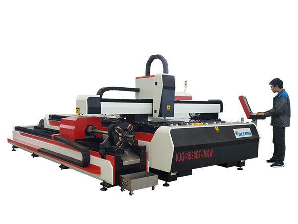 mașină de tăiat cu laser din fibre 500w 800w 1kw 800mm / s viteză de funcționare