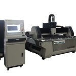 Masina de taiat laser cu fibra de cnc cu taietoare de tabla din otel inoxidabil cu masa de schimb