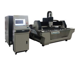 Masina de taiat laser cu fibra de cnc cu taietoare de tabla din otel inoxidabil cu masa de schimb